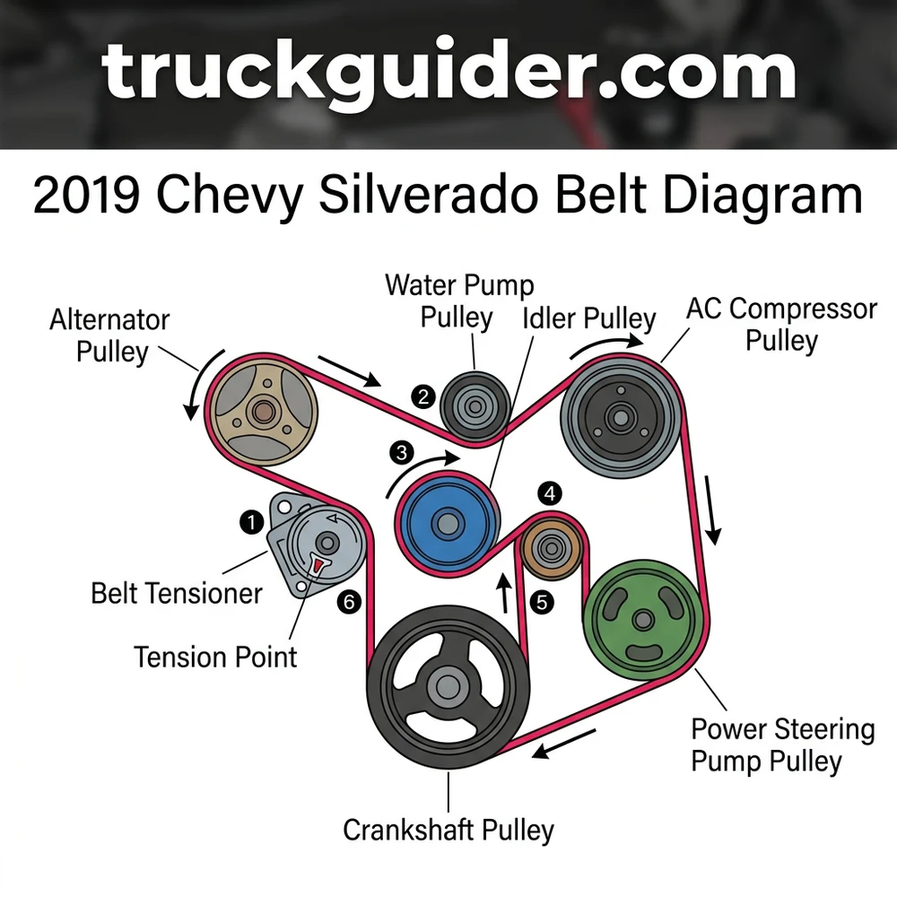 2019 Chevy Silverado Belt Diagram: Routing & Maintenance 2026
