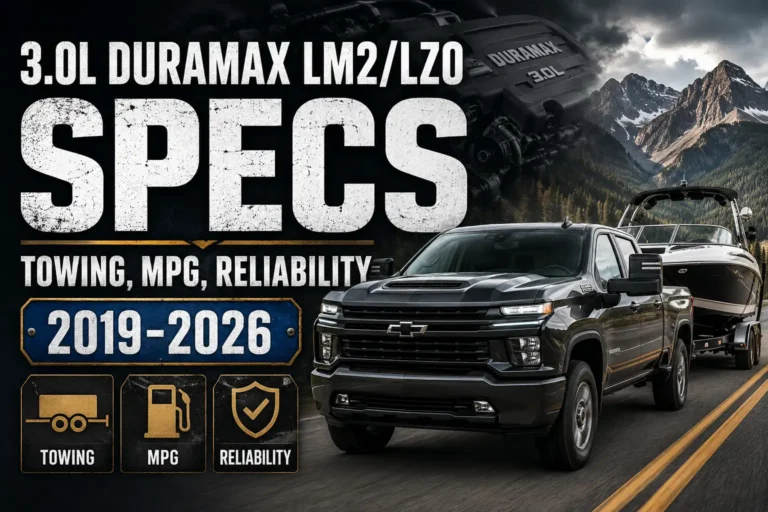 3.0L Duramax LM2/LZ0 Specs: Towing, MPG, Reliability (2019-2026)