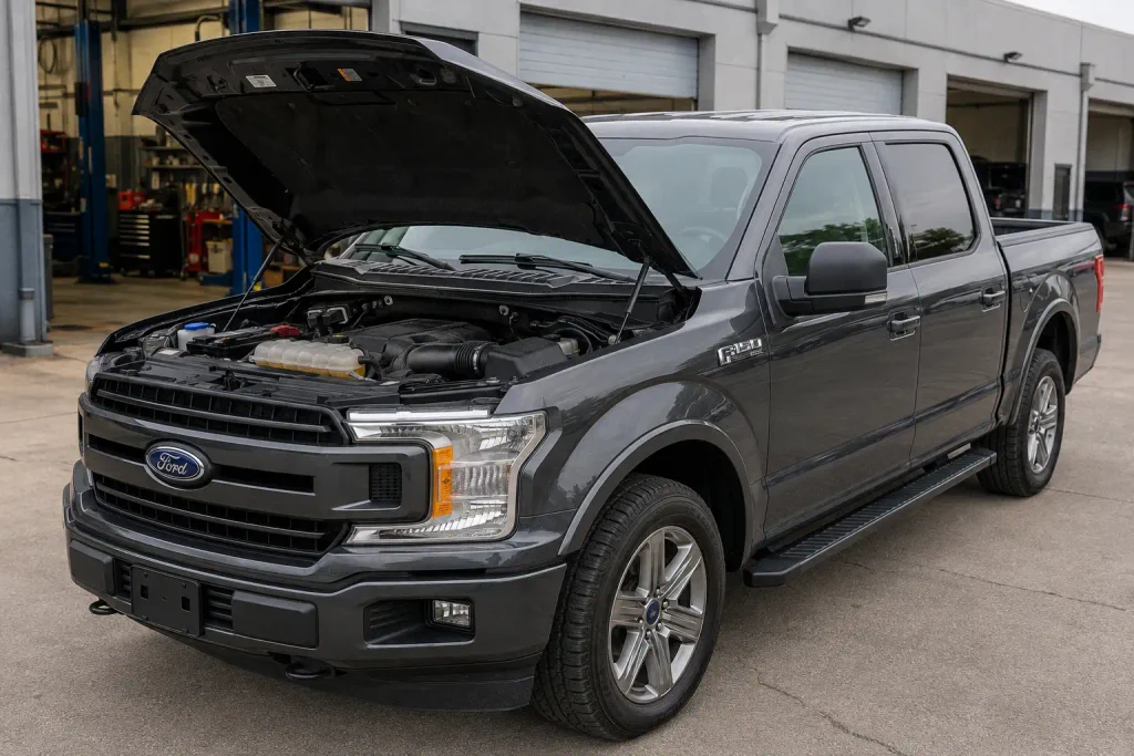 Ford F-150 showing common 3.5 EcoBoost problems and engine symptoms