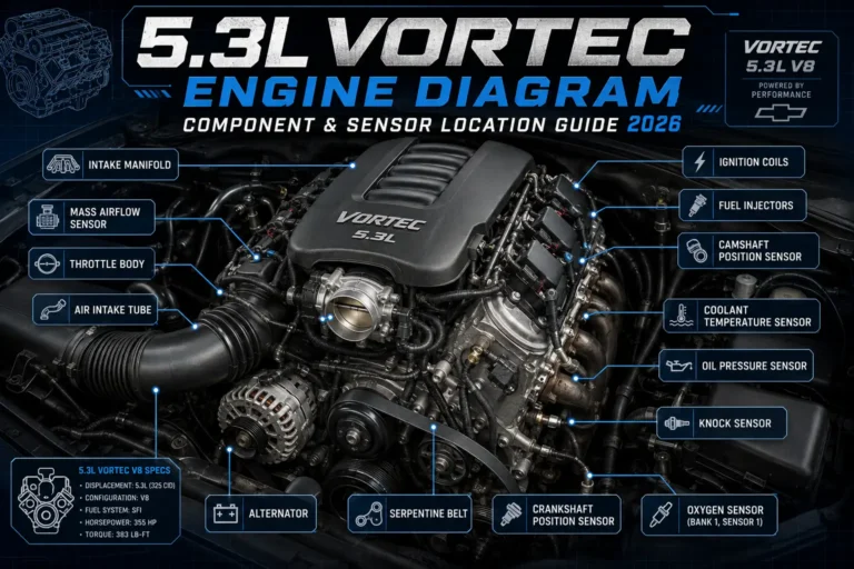 5.3L Vortec Engine Diagram: Component & Sensor Location Guide 2026