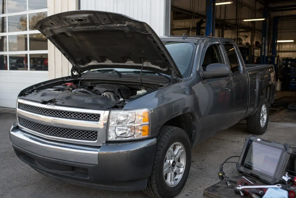 Chevrolet Silverado showing common 5.3 Vortec problems and engine diagnosis