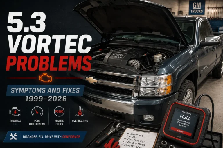 5.3 Vortec Problems: Symptoms and Fixes 1999β2026