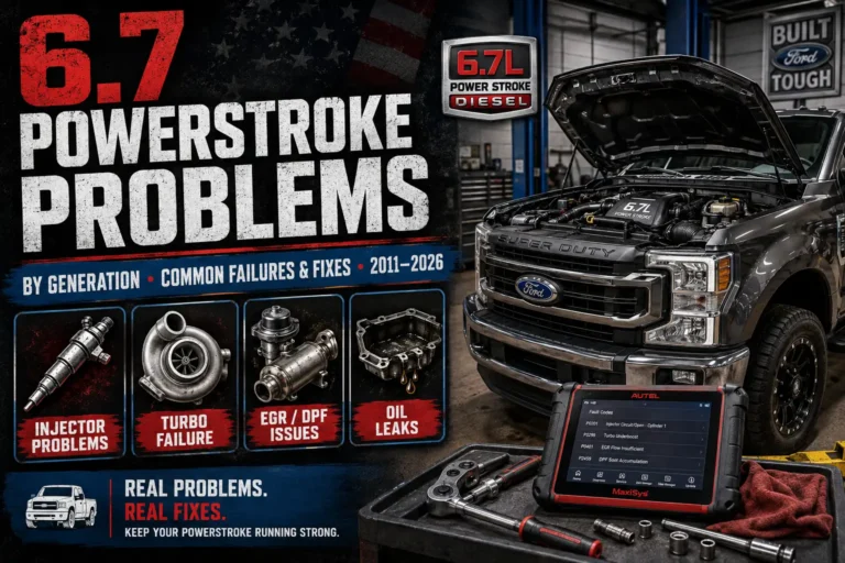 6.7 Powerstroke Problems by Generation: Common Failures and Fixes 2011-2026