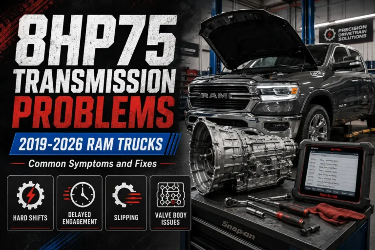 8HP75 Transmission Problems: 2019-2026 Ram Trucks