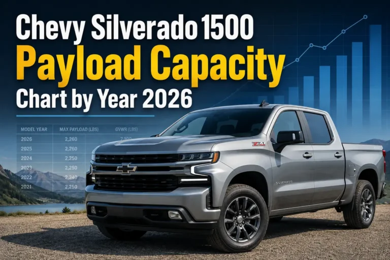 chevy silverado 1500 payload capacity chart