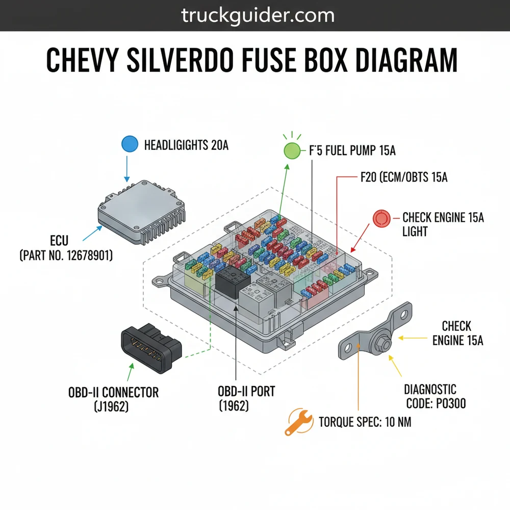 Chevy Silverado 2026 Fuse Box Diagram: Troubleshooting Guide