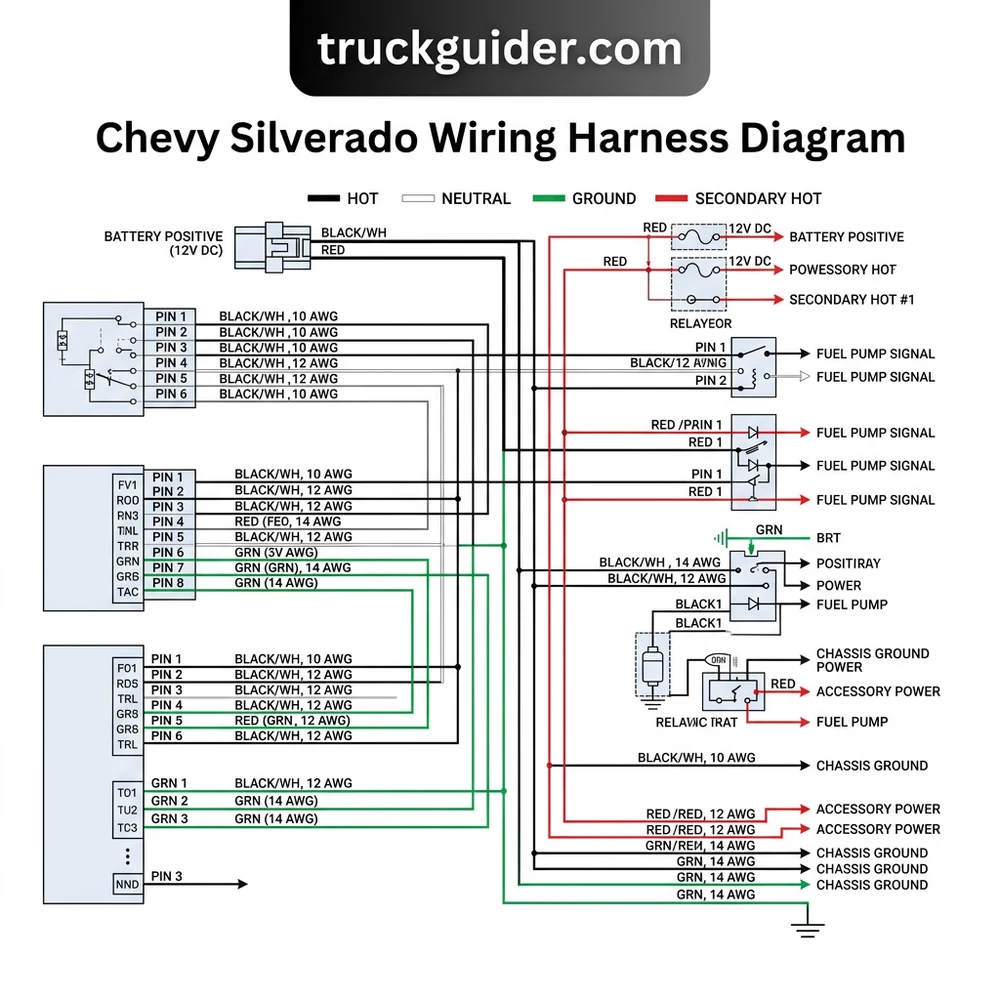 Chevy Silverado Wiring Harness Diagram: 2026 Troubleshooting Guide