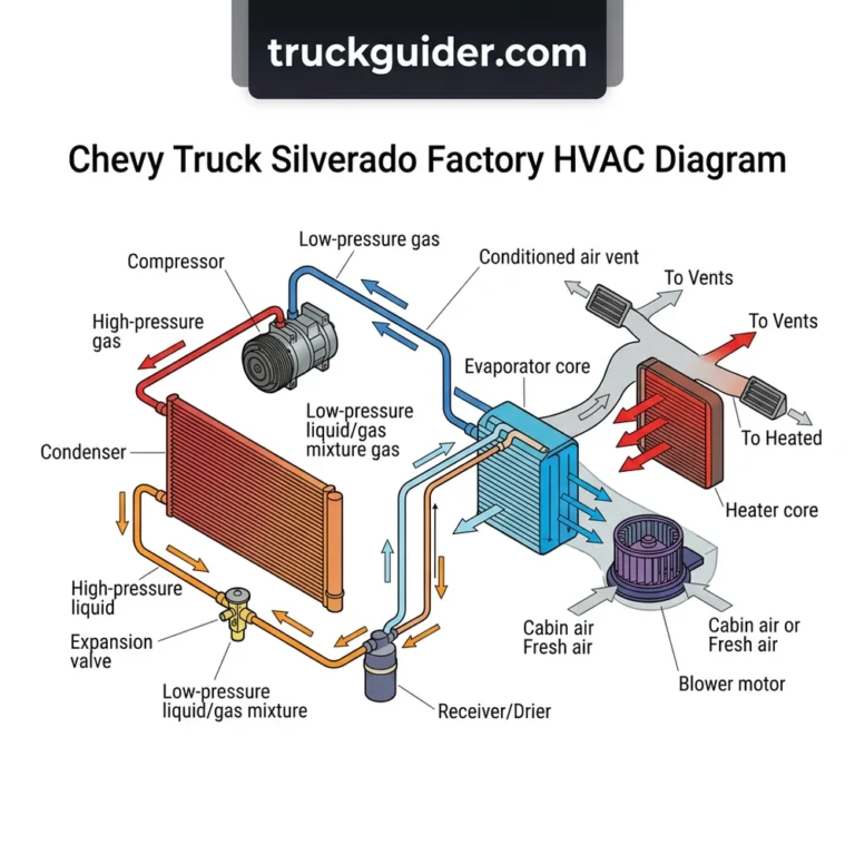 chevy truck silverado factory exhaust diagram diagram with labeled components and explanations