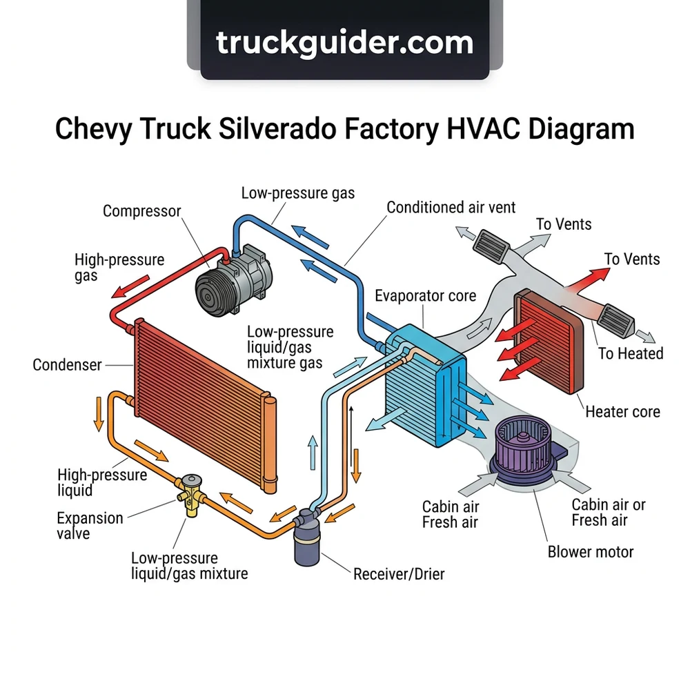 Chevy Silverado HVAC Component Diagram: 2026 Troubleshooting Guide