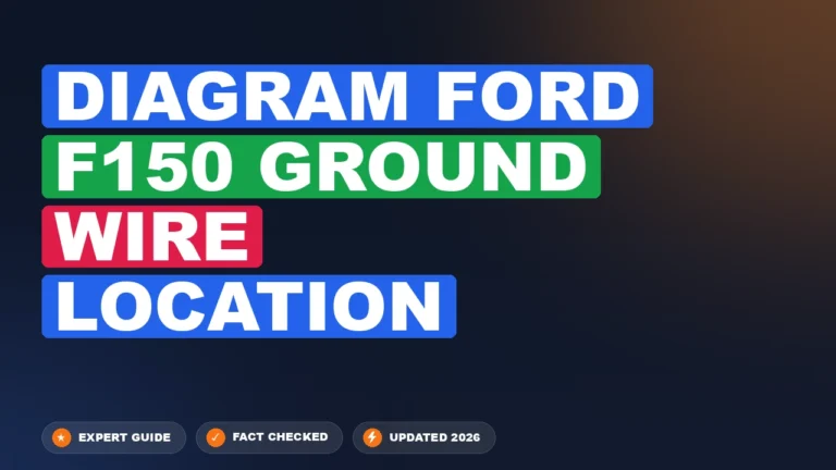 diagram ford f150 ground wire location with labeled components and connections