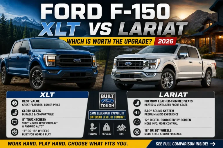 Ford F-150 XLT vs Lariat: Which Is Worth the Upgrade? 2026