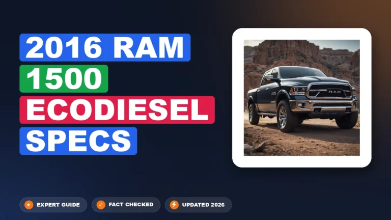 2016 Ram 1500 Ecodiesel Specs 2026 Updated