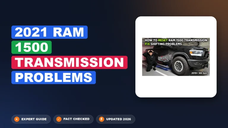 2021 ram 1500 transmission problems: Diagnosed & Resolved
