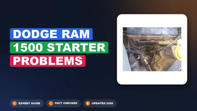 Dodge Ram 1500 Starter Problems: Diagnosed & Fixed