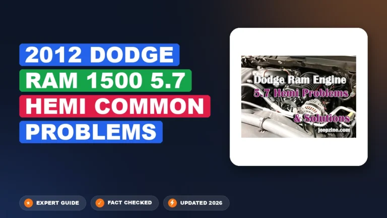 2012 dodge ram 1500 5.7 hemi common problems Diagnosed & Fixed
