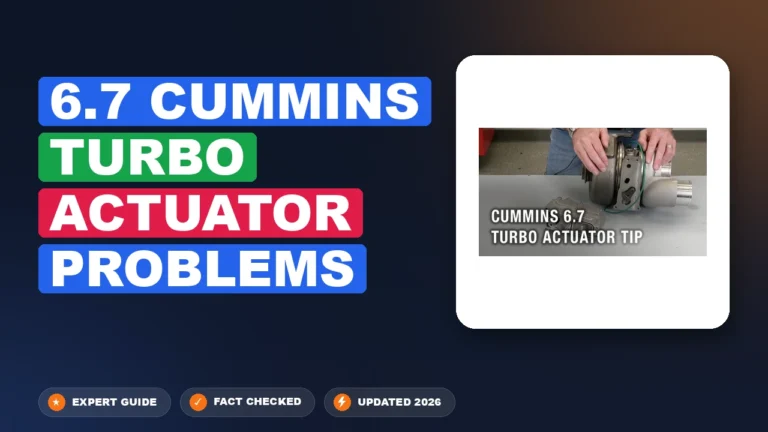6.7 Cummins Turbo Actuator Problems Diagnosed & Fixed