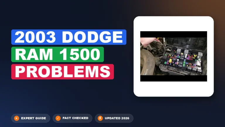2003 Dodge Ram 1500 Problems: Analyzed & Resolved