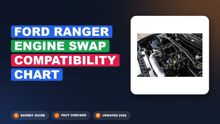 Ford Ranger Engine Swap Compatibility Specification Chart By Year (1998–2026)