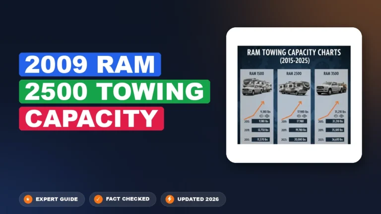 2009 Ram 2500 Towing Capacity 2026 Updated
