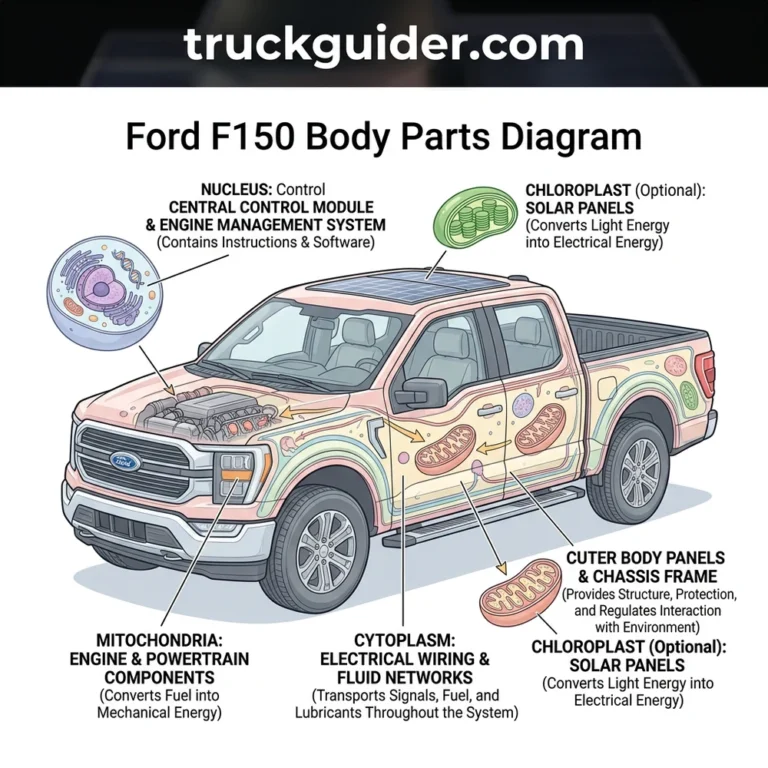 ford f150 body parts diagram diagram with labeled components and explanations
