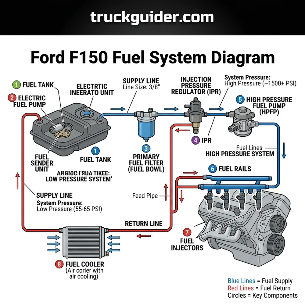 Ford F-150 Fuel System Diagram: Component & Repair Guide 2026