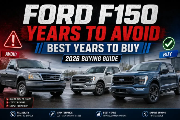 Ford F150 Years to Avoid: Best Years to Buying Guide 2026