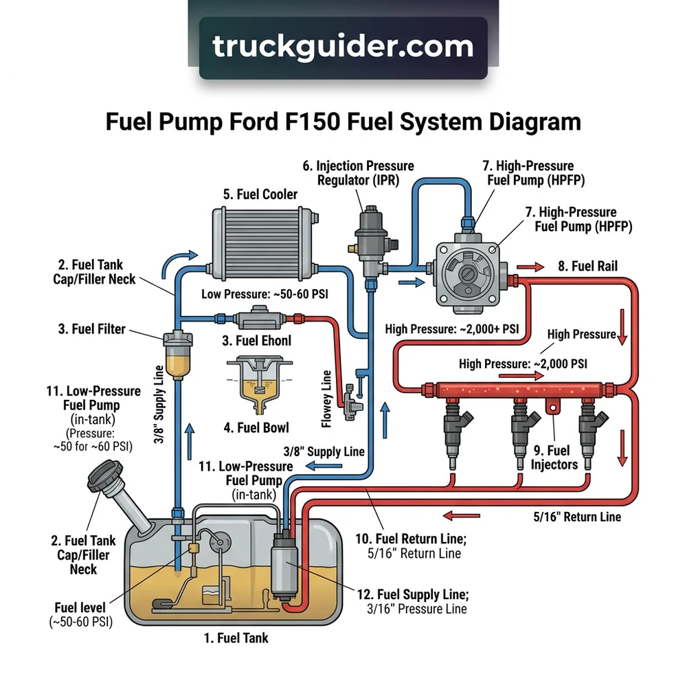 Ford F150 Fuel System Diagram: 2026 Component Troubleshooting