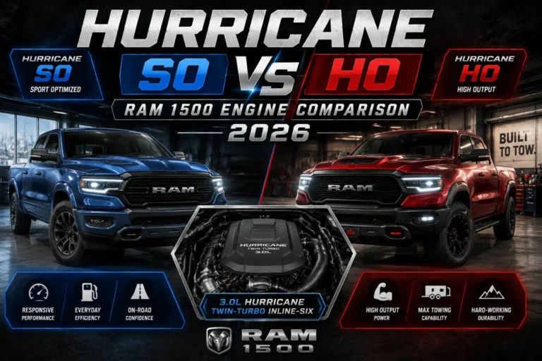 Hurricane SO vs HO: Ram 1500 Engine Comparison 2026