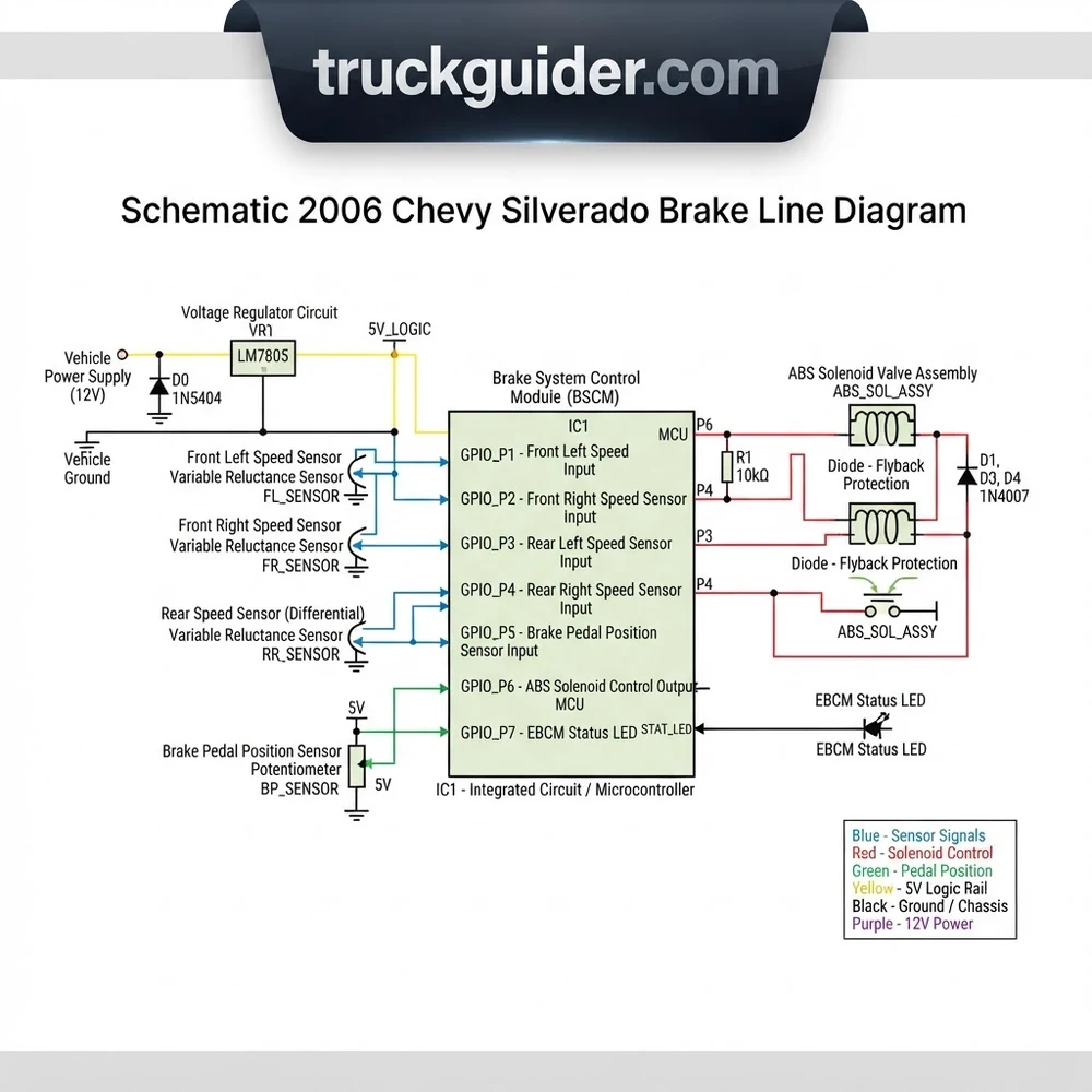 2006 Chevy Silverado Brake Line Diagram: Repair & Maintenance 2026