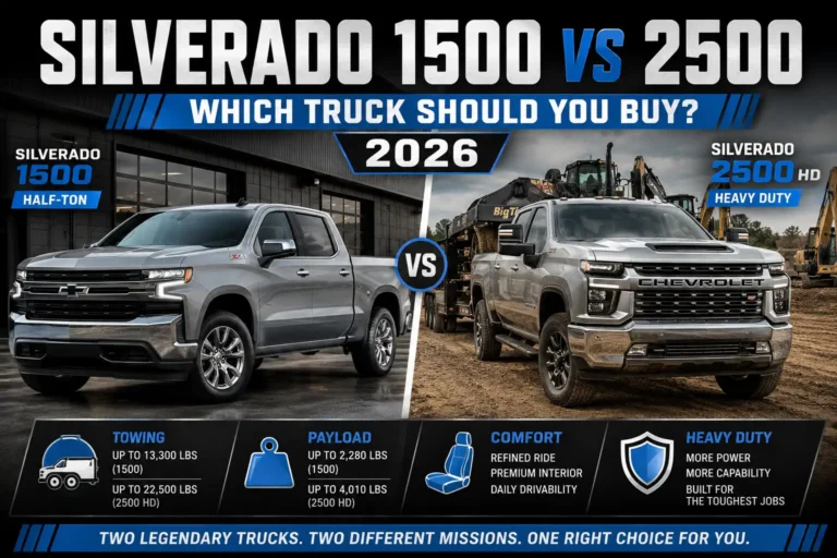 Silverado 1500 vs 2500: HD Which Truck Should You Buy 2026