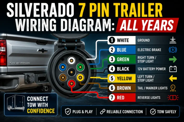 Silverado 7 Pin Trailer Wiring Diagram: All Years