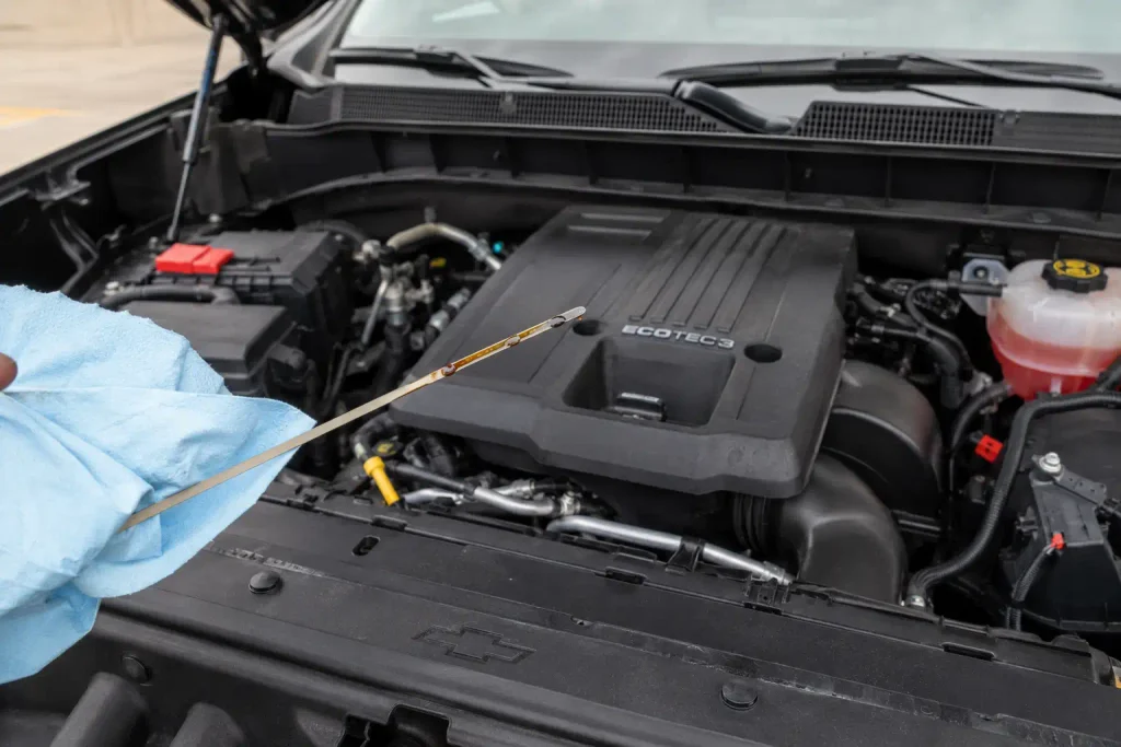 Chevy Silverado oil capacity check on 5.3L V8 engine