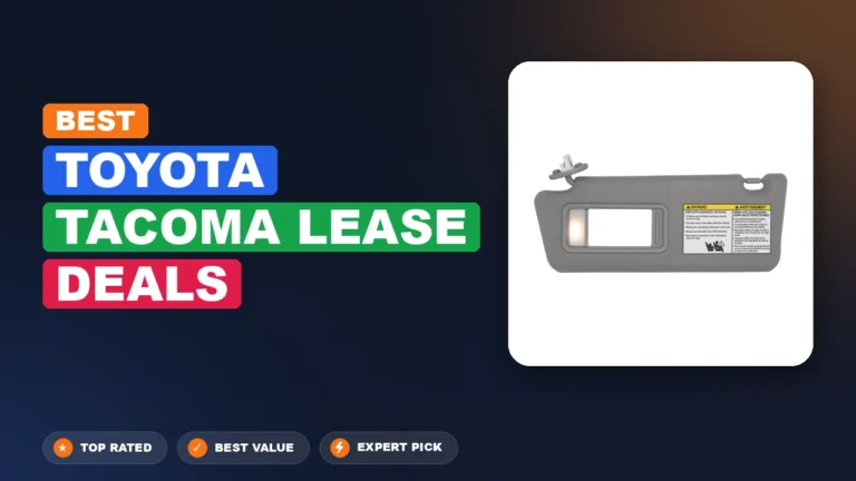 7 Best Toyota Tacoma Lease Deals: Top Rated 2026