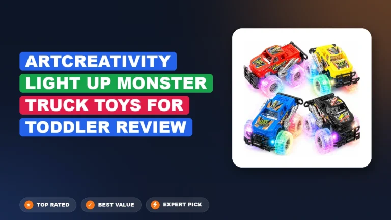 Artcreativity Light Up Monster Truck Toys for Toddler Review 2026