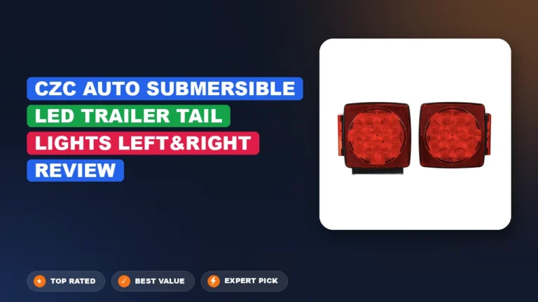 Czc Auto Submersible Led Trailer Tail Lights Left&right Review 2026