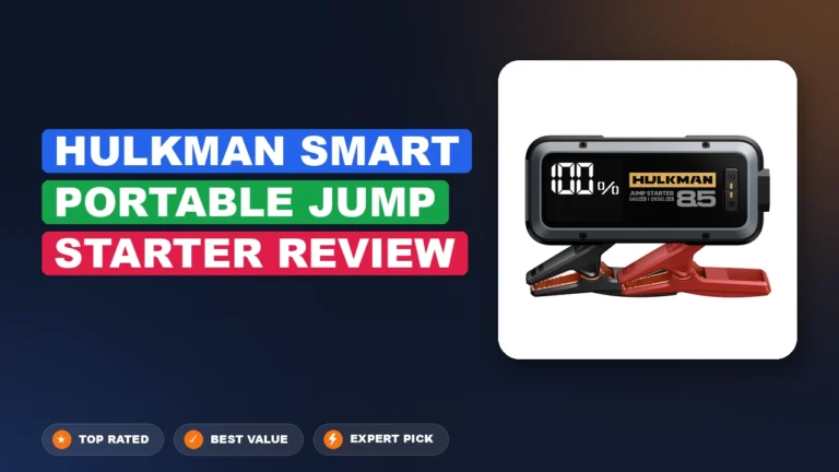Hulkman Smart Portable Jump Starter Review – Pros, Cons & Verdict 2026