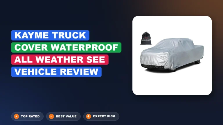 Kayme Truck Cover Waterproof All Weather See Vehicle Review 2026