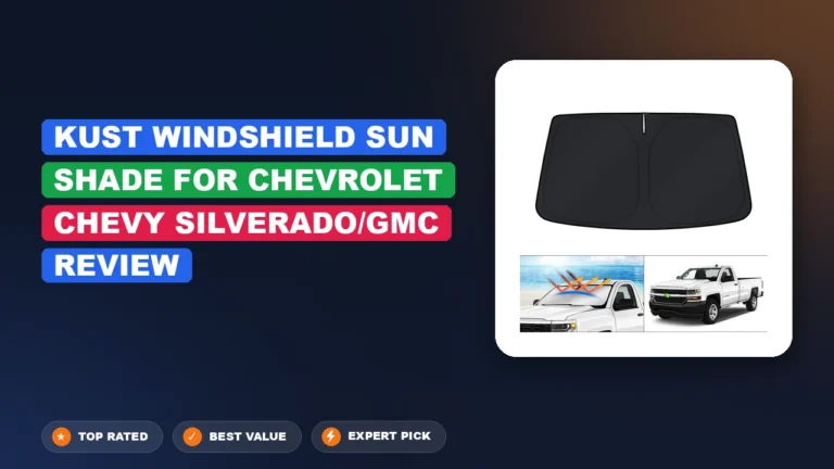 Kust Windshield Sun Shade for Chevrolet Chevy Silverado/gmc 2026