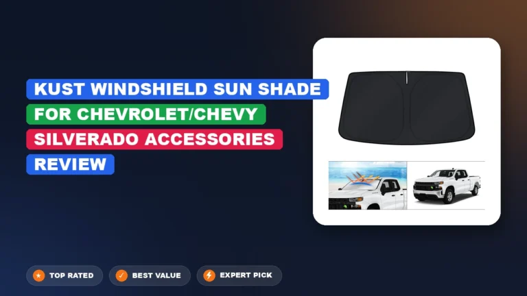 Kust Windshield Sun Shade for Chevrolet/chevy Silverado 2026