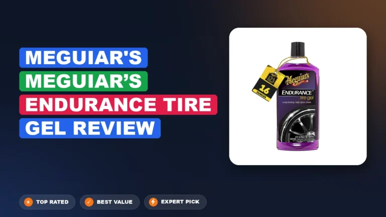 Meguiar’s Meguiar’s Endurance Tire Gel Review: Pros, Cons & 2026