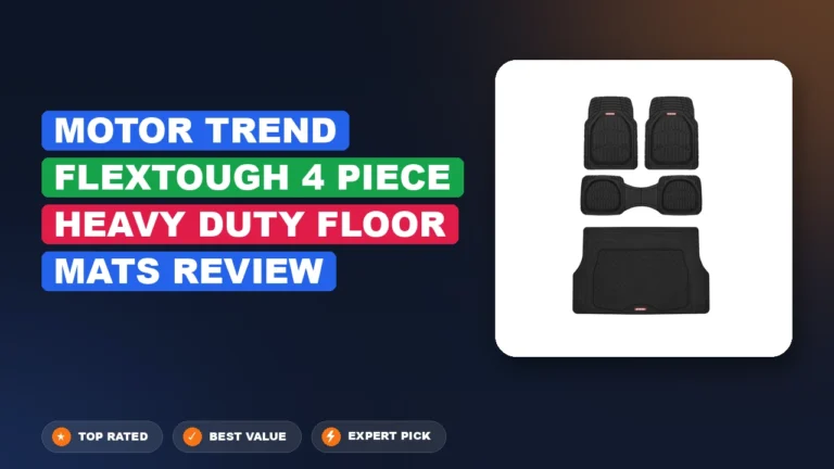 Motor Trend Flextough 4-piece Heavy Duty Floor Mats Review 2026
