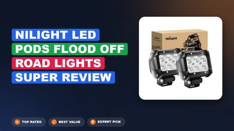 Nilight Led Pods Flood Off Road Lights Super Review 2026