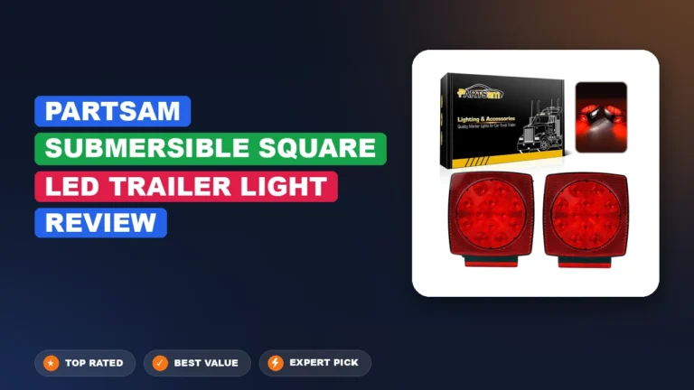Partsam Submersible Square Led Trailer Light Review: Pros, Cons 2026