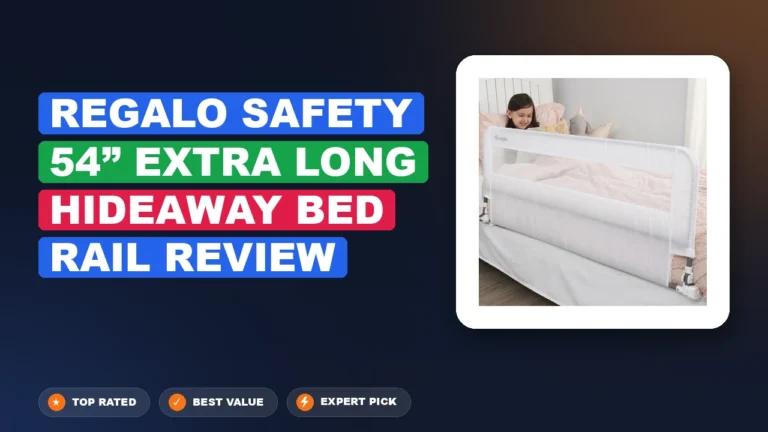 Regalo Safety 54β Extra Long Hideaway Bed Rail Review: Pros 2026