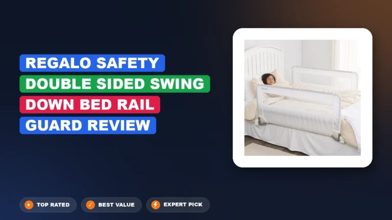 Regalo Safety Double-sided Swing Down Bed Rail Guard Review 2026
