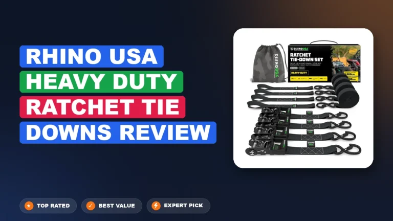 Rhino Usa Heavy Duty Ratchet Tie Downs Review: Pros, Cons & 2026