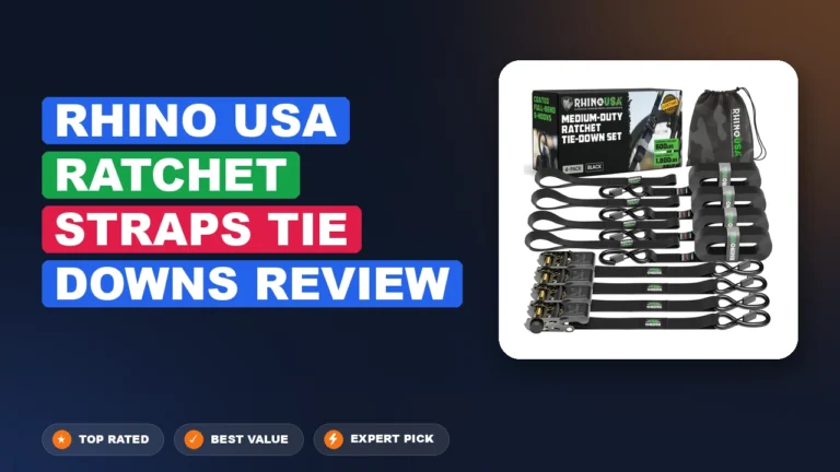 Rhino Usa Ratchet Straps Tie Downs Review: Research-Based Verdict 2026