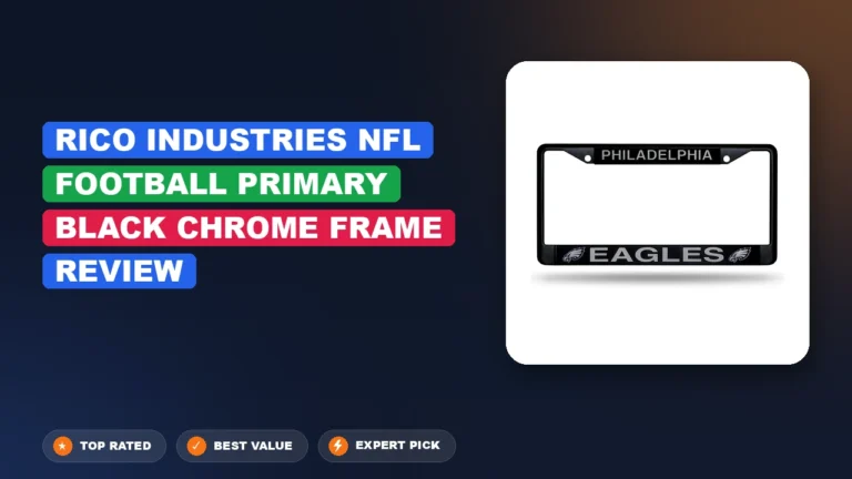 Rico Industries Nfl Football Primary Black Chrome Frame Review 2026