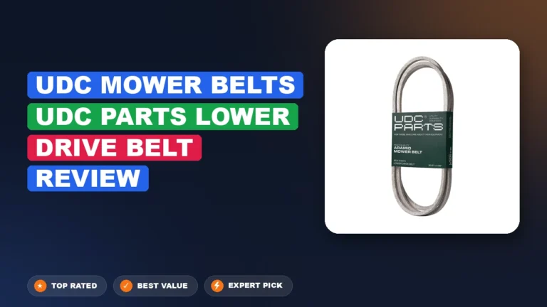 Udc Mower Belts Udc Parts Lower Drive Belt Review 2026