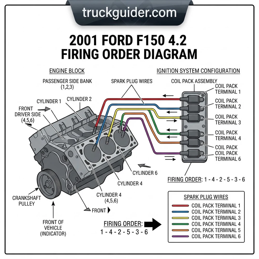 2001 Ford F150 4.2 Firing Order Diagram: 2026 Repair